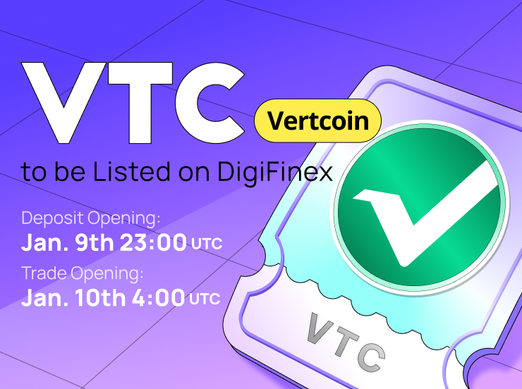 Vertcoin do be listed on DigiFinex